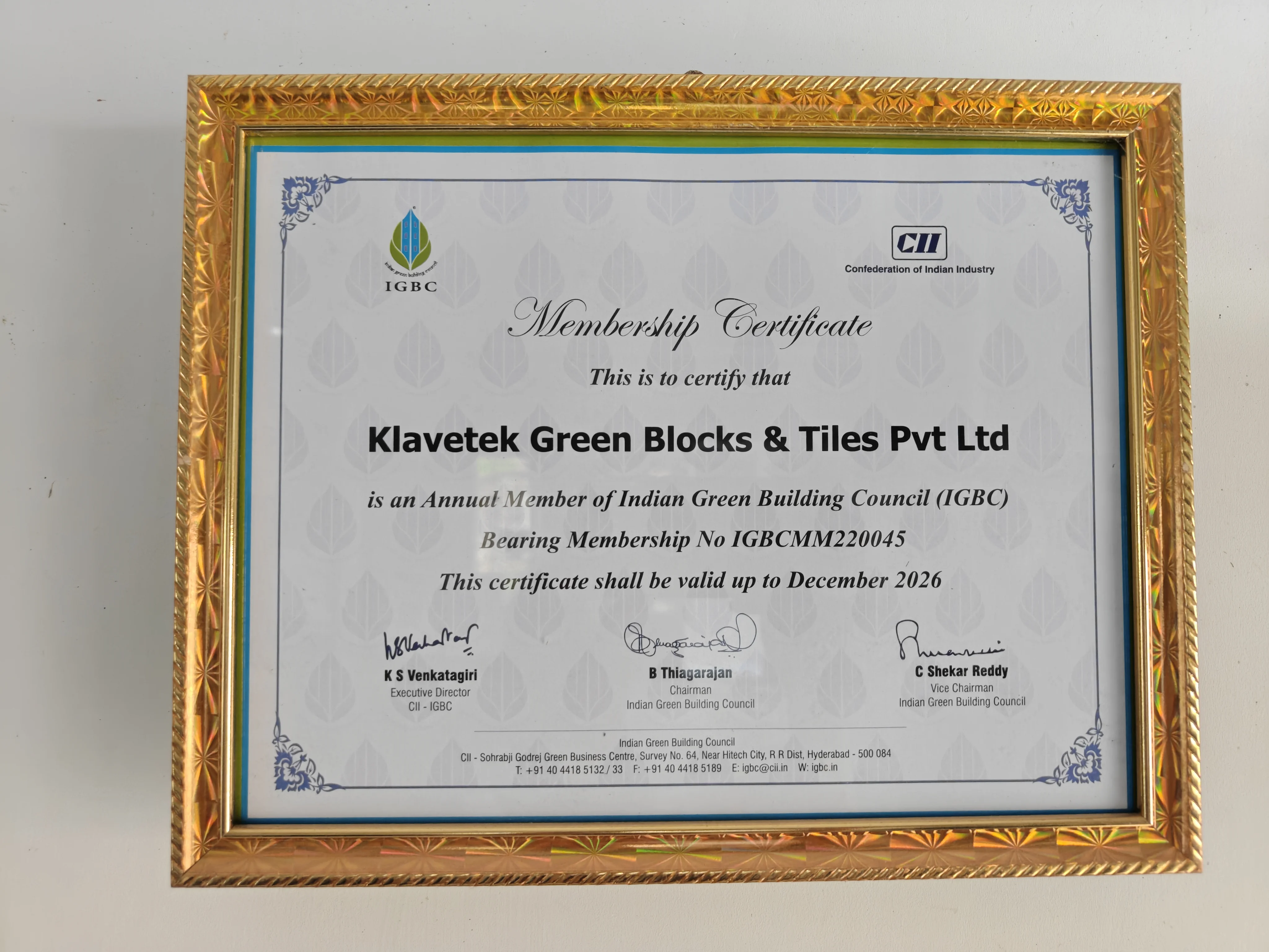 Certified quality standards of Klavetek AAC blocks