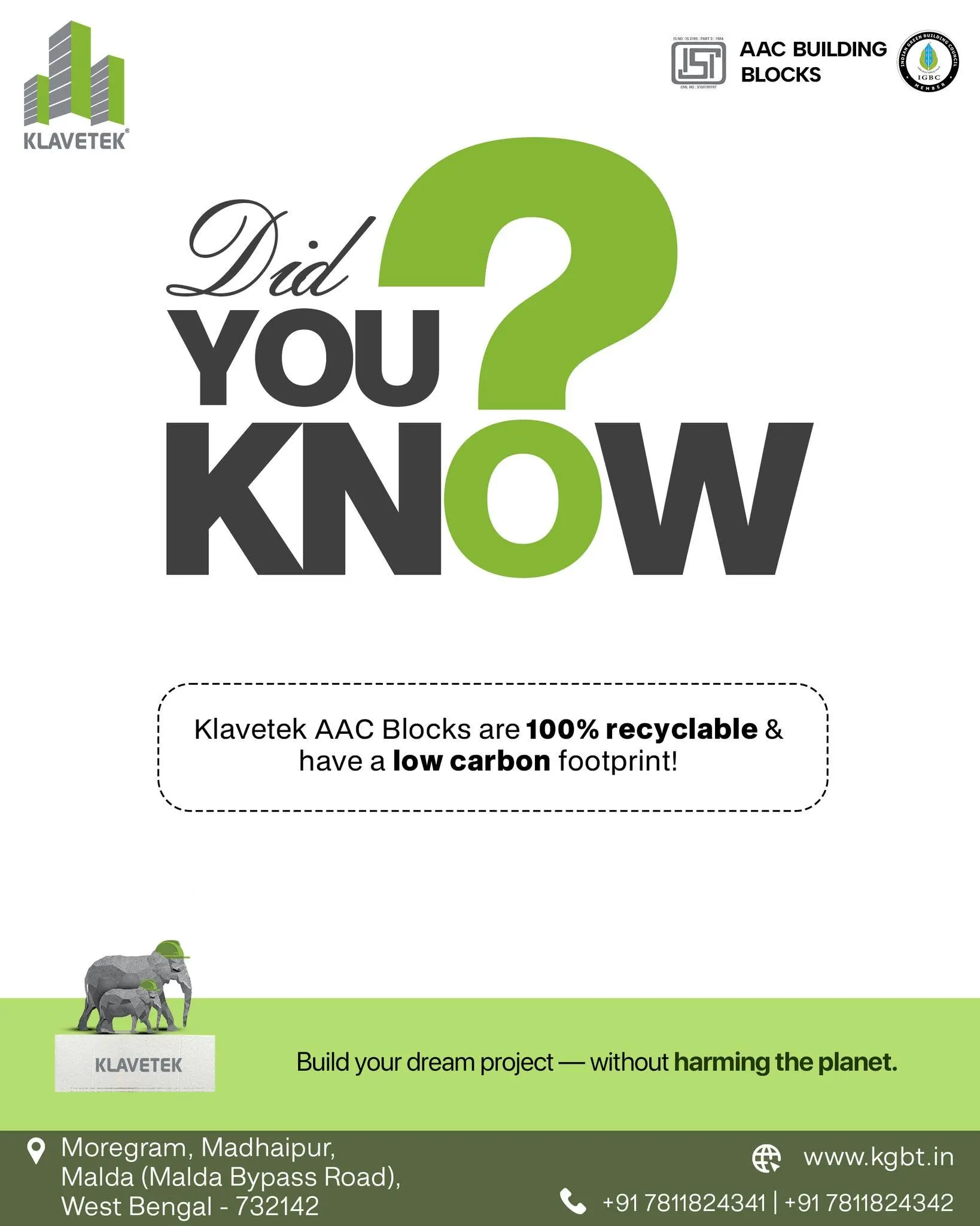 Building Green — Less Energy, Less Waste with AAC