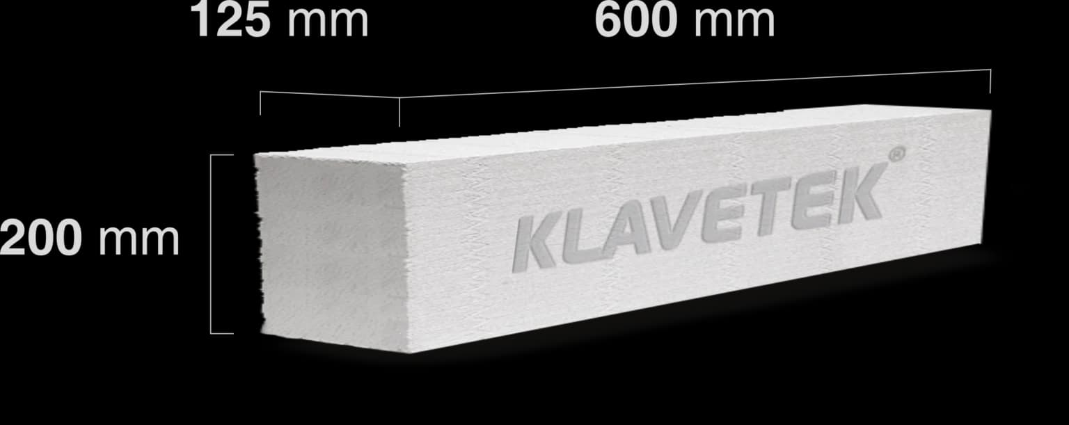 125 mm AAC Block